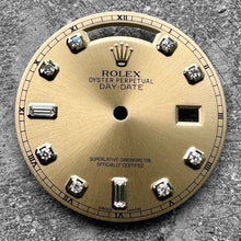 Load image into Gallery viewer, Authentic Rolex President 118238 Yellow Gold - Factory Diamond Dial
