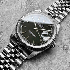 Rolex Datejust 16220 Stainless Steel - Black Dial