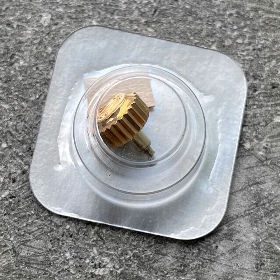 Genuine Factory Rolex Yellow Gold Crown 24 703 8 - 16013 1803 - New Sealed