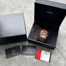 Load image into Gallery viewer, Tudor Heritage Black Bay Bronze 79250BM - Box and Papers

