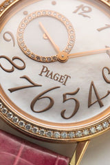 Piaget Altiplano Rose Gold P10345 - Mother Pearl Dial +Factory set Diamond Bezel