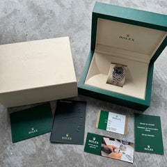 36mm Rolex Datejust 116201 Two Tone Rose Gold Jubilee Band - Box / Papers