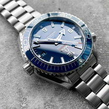 Load image into Gallery viewer, 2021 Omega Planet Ocean 600 Blue Dial 215.30.44.21.03.001 - Box and Papers
