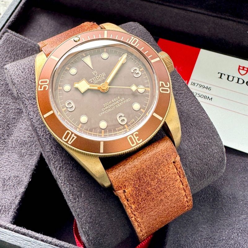 Tudor Heritage Black Bay Bronze 79250BM - Box and Papers
