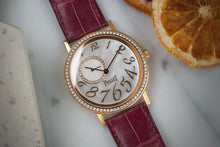Load image into Gallery viewer, Piaget Altiplano Rose Gold P10345 - Mother Pearl Dial +Factory set Diamond Bezel
