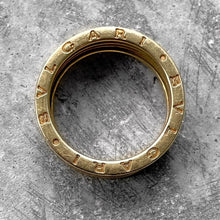 Load image into Gallery viewer, Mens Bvlgari zero 1 B.zero1 Gold Ring - 18k Yellow gold 10.8 Grams Size 10 / 62
