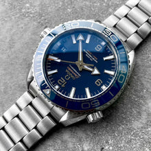 Load image into Gallery viewer, 2021 Omega Planet Ocean 600 Blue Dial 215.30.44.21.03.001 - Box and Papers
