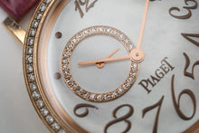 Load image into Gallery viewer, Piaget Altiplano Rose Gold P10345 - Mother Pearl Dial +Factory set Diamond Bezel
