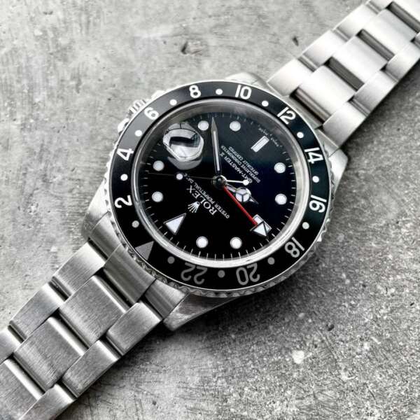 2002 Rolex GMT Master 16710 Stainless steel 16710T