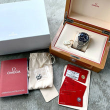 Load image into Gallery viewer, 2021 Omega Planet Ocean 600 Blue Dial 215.30.44.21.03.001 - Box and Papers
