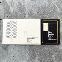 Load image into Gallery viewer, 1979 Johnson Matthey 1/2 oz Gold Bar .9999 .5 oz - The Trojan Horse Bar
