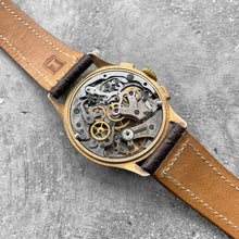 Load image into Gallery viewer, 1940s Breitling Premier Reference 760 18K Rose Gold Chronograph - Stunning!
