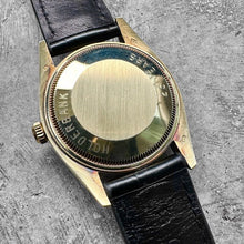 Load image into Gallery viewer, 1979 Rolex Date 18k Gold 1503 - Box Papers - HolderBank 25 years Service
