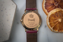 Load image into Gallery viewer, Piaget Altiplano Rose Gold P10345 - Mother Pearl Dial +Factory set Diamond Bezel
