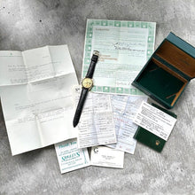 Load image into Gallery viewer, 1979 Rolex Date 18k Gold 1503 - Box Papers - HolderBank 25 years Service
