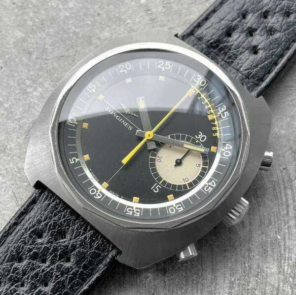 Longines Nonius Flyback Chronograph Countdown 8225 Stainless - Unpolished