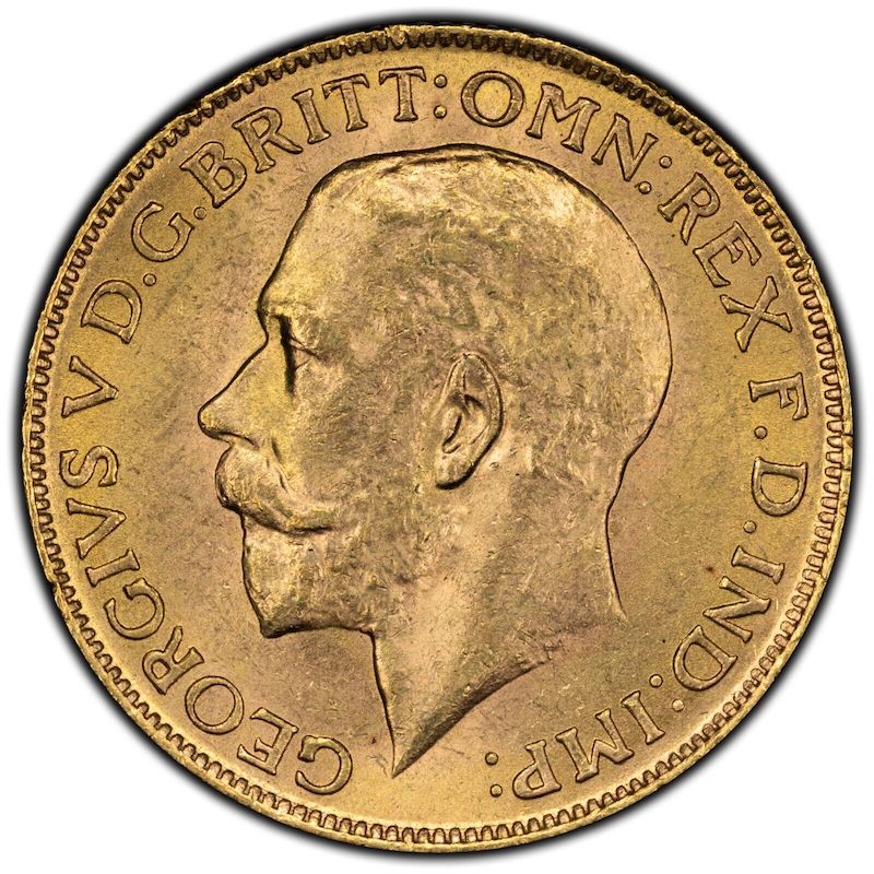 1917-C Canada Sovereign Gold Coin