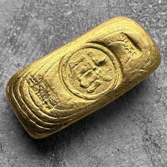 China Gold Poured 1oz / 31.88 Gram .999+ Pure Gold Bar