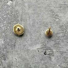 Load image into Gallery viewer, Authentic Cartier Diamond Stud Earrings 18K yellow gold - Box and Certificate

