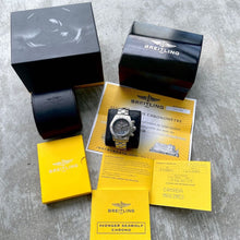 Load image into Gallery viewer, 44mm Breitling Avenger Seawolf A73390 Stainless Steel - Grey Dial - Box + Papers
