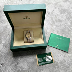 31mm Ladies Rolex Datejust 178273 Two Tone Jubilee - Box / Papers