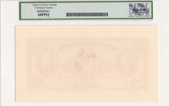 1931 $50 The Dominion Bank 220-24-12P Front + Back Legacy Gem 68PPQ