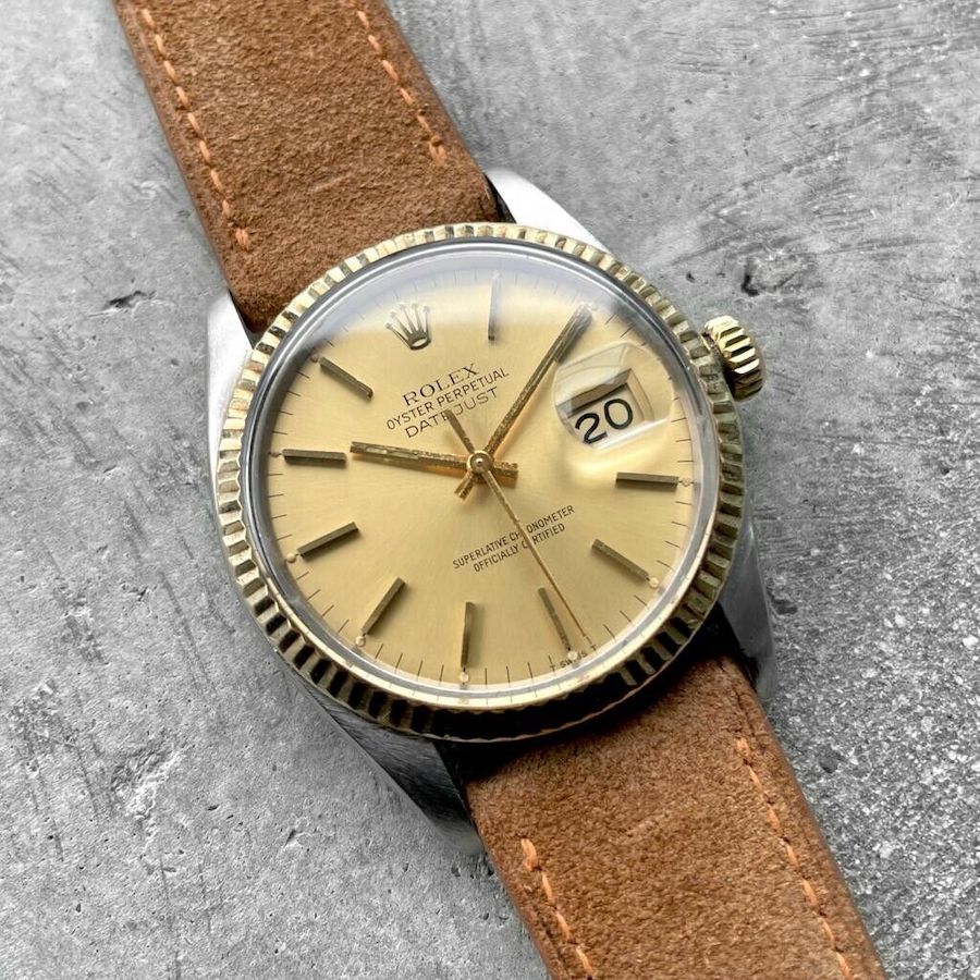 1981 Rolex 36mm Datejust 16013 Two Tone
