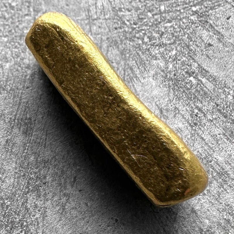 China Gold Poured 1oz / 31.88 Gram .999+ Pure Gold Bar