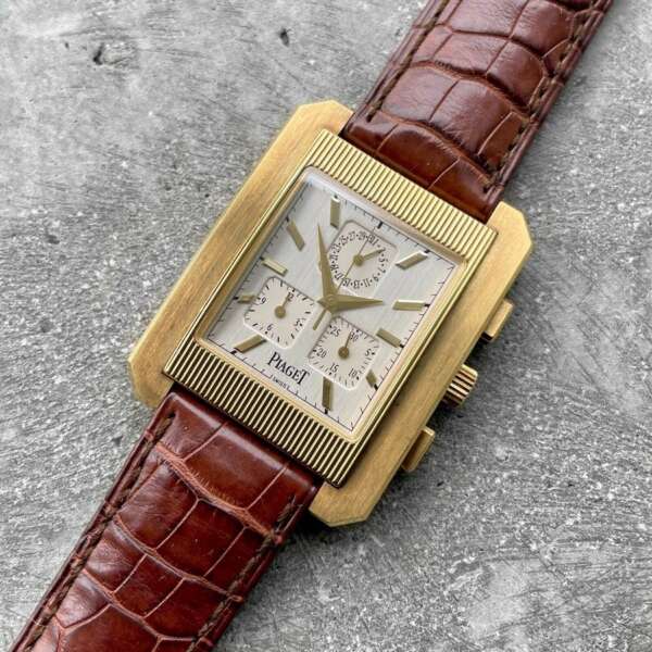 Piaget Protocole Unpolished Unworn 18K Yellow Gold - 14600 - Box + Papers