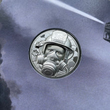 Load image into Gallery viewer, 2021 Firefighter 1 oz Platinum .9995 Proof Cook Islands $250 Full Set
