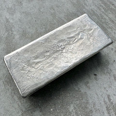 Vintage Hancock 97.05 oz .999 Silver Poured Bar