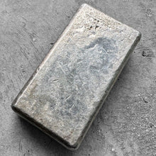 Load image into Gallery viewer, 10 oz .999 Silver Johnson Matthey Poured JM bar - Toner Bar - Nice Pour lines
