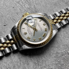 Load image into Gallery viewer, 26mm Ladies Rolex 79173 Two Tone Datejust - Slate grey roman numeral dial
