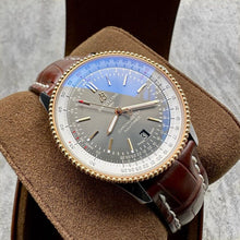 Load image into Gallery viewer, Mens Breitling Navitimer UI7326 Stainless + 18K Gold - Box and Papers
