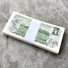 Load image into Gallery viewer, 1973 Bundle Canada 100 Consecutive Banknotes - With EAX Replacement note
