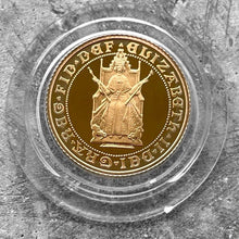 Load image into Gallery viewer, 1989 Great Britain Coin Tudor Rose 1/2 Sovereign Gold Proof Coin
