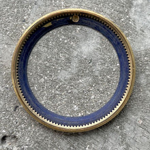 Load image into Gallery viewer, Rolex Original 18K Gold Blue Bezel Insert + retaining ring 16808 16613 16618
