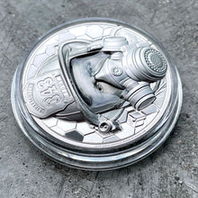 Load image into Gallery viewer, 2021 Firefighter 1 oz Platinum .9995 Proof Cook Islands $250 Full Set
