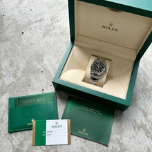 Load image into Gallery viewer, 2019 Rolex Date Black Diamond Roman Number Dial 115234 – Box and Papers

