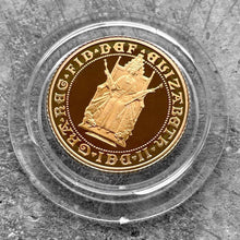 Load image into Gallery viewer, 1989 Great Britain Coin Tudor Rose 1/2 Sovereign Gold Proof Coin
