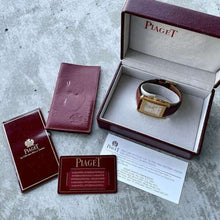 Load image into Gallery viewer, Piaget Protocole Unpolished Unworn 18K Yellow Gold - 14600 - Box + Papers
