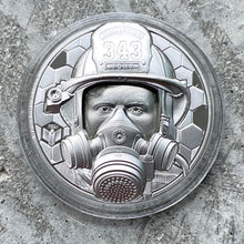 Load image into Gallery viewer, 2021 Firefighter 1 oz Platinum .9995 Proof Cook Islands $250 Full Set
