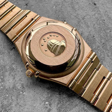 Load image into Gallery viewer, 2007 Rose Gold 35mm Omega Constellation Automatic - Chocolate Brown Diamond Dial
