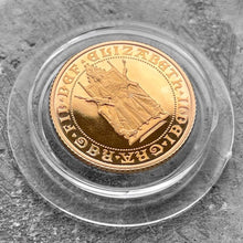 Load image into Gallery viewer, 1989 Great Britain Coin Tudor Rose 1/2 Sovereign Gold Proof Coin
