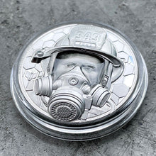 Load image into Gallery viewer, 2021 Firefighter 1 oz Platinum .9995 Proof Cook Islands $250 Full Set
