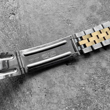 Load image into Gallery viewer, Rolex 68173 Two Tone Datejust - Original Diamond bezel and Houndstooth Dial
