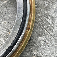 Load image into Gallery viewer, Rolex Original 18K Gold Blue Bezel Insert + retaining ring 16808 16613 16618
