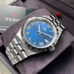 Tudor Royal Blue Dial 28500 – Box / Papers - Unworn - Fully sticker