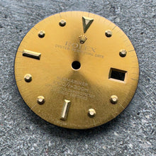 Load image into Gallery viewer, Vintage Original Rolex Dial 16808 - Tropical Gold Dial
