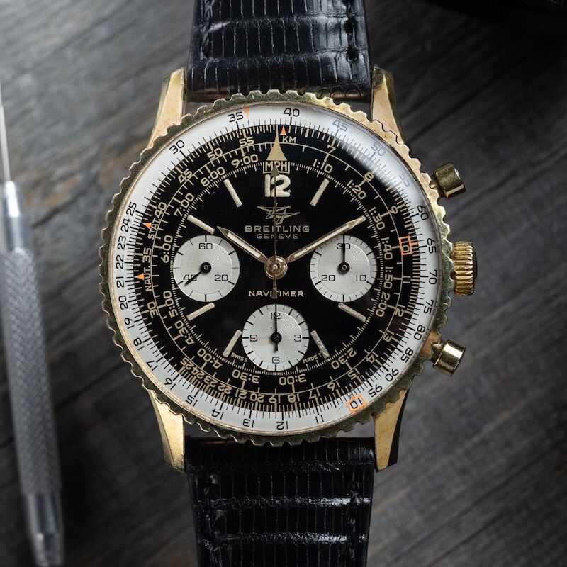 1967 Breitling Navitimer 806 - Gold Plated - Stunning!